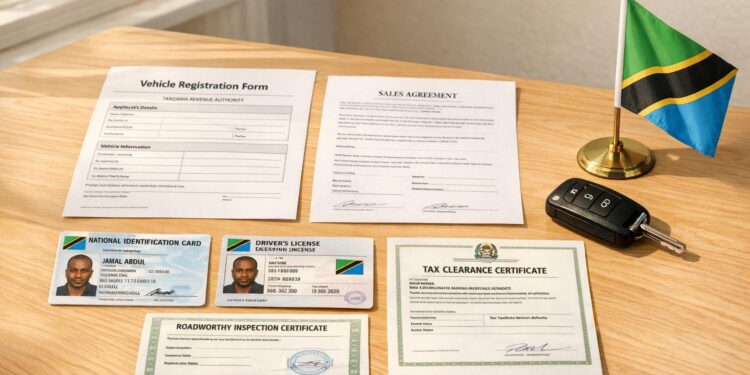 6 Documents You Need to Register a Car in Tanzania